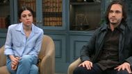 Kristina and Lucky listen to Alexis lecture on General Hospital | Image: ABC